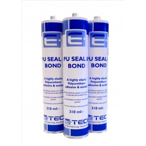 X3 E-Teck PU Seal and Bond Adhesive BLACK- 310ml